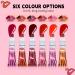 D collez l vres mat d collez le brillant l vres | 6x Gloss l vres imperm able pour femme et fille - Brillant l vres imperm able l'eau brillant l vres imperm able longue dur e - Buy Online on GoSupps.com
