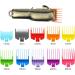 10pcs Wahl Professional Hair Clipper Guide Combs Replacement Guards - Assorted Colors - Buy Online on GoSupps.com