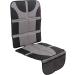 Lusso Gear Car Seat Protector for Child Car Seat Non-Slip Waterproof Car Seat Protector for Leather Seats with Thick Padding and 2 Mesh Storage Pockets Baby Seat Protectors Under Carseat (Gray)