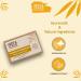 Buy Vegan Turmeric Sandal Soap Bar - 4oz Handmade Moisturizing Soap - Natural Skincare from India - Buy Online on GoSupps.com