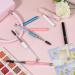 Spoolies Mascara Wands with Cap - 4 Pcs Portable Eyelash Brush Applicators for Eyelash Extensions | Reusable Travel Makeup Tools for Women - Buy Online on GoSupps.com