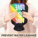 Naanle Love is Love Pride Month Heat Bottle - 1L Transparent Hot Water Bottle for Heat & Cold Therapy Bed Hand & Feet Pain Relief - Buy Online on GoSupps.com