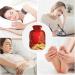 KCL Deci Hot Water Bottle with Cover - 2L Christmas Tree Star Design | Foot Warmer & Pain Relief | Hot & Cold Therapy for Cramps - Buy Online on GoSupps.com