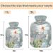 Naanle Flowering White Flowers Hot Water Bottle 1L - Transparent Cover for Bed Hand Warmers & Pain Relief - International Shipping Available - Buy Online on GoSupps.com