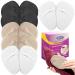 Metatarsal Pads Ball of Foot Cushions for Women, 6 Pairs Forefoot Pads Gel Foot Cushion Pads Professional Reusable All Day Pain Relief Comfort Metatarsal Pad Shoe Inserts 1 6 Pair (Pack of 1)