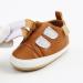 Baby PU Leather First Walking Sneakers | Anti-Slip Toddler Shoes for 0-18 Months | Green with Sock | 0-6 Months - Buy Online on GoSupps.com