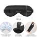 Haskirky Light Blocking Eye Mask - Breathable & Adjustable for Men and Women | Ideal for Travel, Yoga, Meditation, and Deep Sleep | Gradient Leopard Design - Buy Online on GoSupps.com