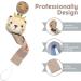 Personalized Dummy Clip for Baby | Custom Name Soother Pacifier Holder Set | BPA-Free | Unisex Newborn Gift | Bear Design - Buy Online on GoSupps.com