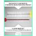 Oral Prevent 24pc Interdental Brushes - Tooth Cleaning for Interdental Spaces - Tartar/Caries Prevention (0.45mm White) - Buy Online on GoSupps.com
