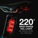 Energizer X400 Rechargeable Bike Light - Compact & Lightweight Design, IPX4 Water Resistant - Front Clip & Rear LED Light for Visibility - Buy Online on GoSupps.com