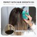 FREATECCH CHAUT Massage Brush - Wet & Dry Shampoo Brush for Scalp Peeling Head Massage & Healthy Hair Growth - Silicone Ridge Care - Classic Green - Buy Online on GoSupps.com