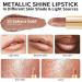 Oulac Lipsticks Set for Women - Nude Lipstick Kit Creamy Texture Hydrating Lip Include Sensual Glow Satin Lipstick Metallic Shine Lipstick and Infinity Mositure Lipstick(SG01 +MSD10+PG06) - Buy Online on GoSupps.com