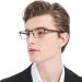 Fsread 4 Pack Men's Reading Glasses - Lightweight Blue Light Blocking Metal Frames (2.75 Magnification) - Stylish & Comfortable - Buy Online on GoSupps.com