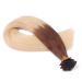 Shop High-Quality Keratin Bonding Hair Extensions - Ombre #4/60 70cm 50 Strands 100% Remy Hair - U-Tip by Novon Hair Extensions - Buy Online on GoSupps.com
