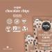 Healthy Crunch - Chocolate Chips - Mocha Chocolate - 6 units x 283 grams - Dairy Free Vegan High Protein - Organic Snacks - Dark & White Chocolate - Nut Free - Ideal Healthy Snacks for Adults - Vegan Chocolate Chip Cookies - Buy Online on GoSupps.com