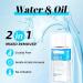Double Effect Waterproof Eye Make-Up Remover 150ml Unique Water & Oil Combination Gentle Formula For Eye Lip & Face Makeup Sensitive Skin - Buy Online on GoSupps.com