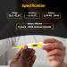 Buy Pempa Digital Fever Thermometer - Waterproof with Flexible Tip for Accurate Rectal Oral & Armpit Readings - Fast Shipping Worldwide - Buy Online on GoSupps.com