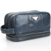 Men's Toiletry Bag, Travel Toiletry Bag for Men, Large Leather Dopp Kit for Men, Shaving Bag for Travel Accessories, LargeMens Toiletries Bathroom Organizer, Shaving kit, Dopp kit(Blue) Dark-Blue