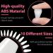 Kiiwah 100 Pieces Wrong Nail Tips - Artificial Fingernails with Glue & Cheeky Slide for Women & Girls | 10 Sizes for Perfect Nail Art - Buy Online on GoSupps.com