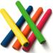 U-N KIKEEP Track and Field Relay Batons Sticks - 5 Pack Assorted Foam Baton Set - Buy Online on GoSupps.com