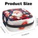 Santa Claus Pattern Women Bands Storage Bag - Big Capacity Menstrual Cup & Makeup Organizer for Travel | 1 Count - Buy Online on GoSupps.com