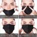 50 Pcs Black Disposable 3 Ply Earloop Face Masks - Home, School, Office & Outdoors - Buy Online on GoSupps.com