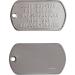 Personalized Dog ID Tags Set - 2 Embossed Chains & Silencers | Customizable Motifs | Rambo Military Equipment (Silver Matte) - Buy Online on GoSupps.com