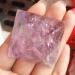 Crystal Rough 1 pcs 4.5cm Natural Amethyst Crystal Pyramid Purple Gemstone Pyramid Quartz Stone Obelisk Point Lucky Mascot - Buy Online on GoSupps.com