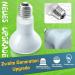 Buy Lucky Herp 50W Reptile Heat Lamp - Ideal for Turtles Chickens & Dogs | E27 Basking Spot Light - 2-Pack - Buy Online on GoSupps.com