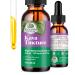 Kava Kava Tincture Herbal Extract for Natural Calm & Relaxation 70% Kavalactones Extract Tincture High-Potency Blend Premium Liquid Supplement 30ml (1oz)
