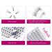 Buy 10D Volume Eyelashes - 0.07mm C Curl Mixed Tray (8-14mm) | Premium Artificial Eyelash Extensions for Stunning Volume - Buy Online on GoSupps.com