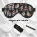 English Bulldogs Print Unisex Sleeping Eye Mask | Soft Comfortable Light-Blocking | Perfect for Travel & Relaxation - Buy Online on GoSupps.com