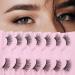 14 Pairs 3D Natural Looking Half Eyelashes - Wispy Corner False Lashes for Cat Eye Makeup | Multi-Layered Half Lashes W19 - Buy Online on GoSupps.com