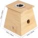 Nicoone Moxa Stick Holder Box - Single Hole Bamboo Moxa Roll for Neck & Body Acupoint Massage | Enhance Acupuncture Experience - Buy Online on GoSupps.com