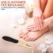 JJ Autumn Professional Pedicure Foot File Callus Remover - Double Sided Scrubber for Dry/Wet Feet, Coarse/Fine Scraper, Dead Skin Removal - Spa Quality Feet Rasp - Buy Online on GoSupps.com