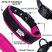 Buy Black Rhino Comfort Collar - Super Soft Neoprene Dog Collar for All Breeds | Adjustable Reflective Weatherproof (XL Pink/Black) - Buy Online on GoSupps.com