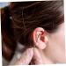 Hemoton 6 Pcs Ear Cleaning Kit - Stainless Steel Ear Cleaner Tools for Ear Wax Removal, Black - 11.5x2.7x1cm - Buy Online on GoSupps.com