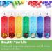 FINPAC Weekly 4 Times a Day Pill Organizer in Slide Open PU Leather Case - Lilac Marble - Buy Online on GoSupps.com