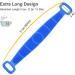 2 Pcs Sofine Silicone Bath Scrubber with Massage Beads & Soft Bristles - Exfoliating Back Body Brush Set for Gentle Cleansing and Relaxation - Buy Online on GoSupps.com