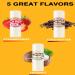  Generisch Set of 5 moisturizing lip balms - Long-lasting - Lip care cream - For a glossy finish - Day and night skincare and protection - For travel and winter - Buy Online on GoSupps.com