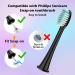 8-Pack Replacement Toothbrush Heads for Philips Sonicare HX6015/03 HX6053/64 - Compatible with 3rd Gen (2023 Release) - Black - Buy Online on GoSupps.com