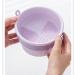 Buy 3 in 1 Silicone Makeup Brush Cleaning Mat Cleaner Bowl Drying Rack & Storage Holder in Purple | Best Makeup Brush Care Solution - Buy Online on GoSupps.com