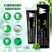 2 Pack Activated Carbon Toothpaste - Fluoride-Free Teeth Whitening & Bleaching - Bamboo Coal for White Teeth - 105g - Buy Online on GoSupps.com
