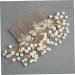 DOITOOL Bridal Hair Comb Metal Hair Clips Crystal Hair Comb Gold Flower Hair Comb Side Hair Combs Wedding Bridal Hair Accessory Wedding Hair Clips Bride Accessories Rhinestones - Buy Online on GoSupps.com