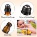 Opopark Essential Oil Roll On Glass Bottles - 16 Pack with Stainless Steel Roller Balls Pipettes Funnel & Labels - 10ml & 5ml - Perfect for DIY Blends & Travel - Buy Online on GoSupps.com