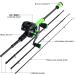 Soougayilang Speed Bass Fishing Rods - Portable 2.1m / 6.89ft Carbon Fishing Rods for Freshwater - Left-Handed A-Baitcasting Rod - International Shipping Available - Buy Online on GoSupps.com