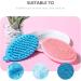 Magiclulu 3-Piece Silicone Hair Brush Set for Kids & Adults | Versatile Cleaning & Shower Brushes - Buy Online on GoSupps.com