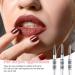 3 Pieces Kolinsky Acrylic Nail Brush Set - Size 2, 4, 5 - Silver Metal with Non-slip Handle - 3D Nail Art Brush Assortment - Buy Online on GoSupps.com