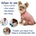 Buy Hipet Recovery Suit for Dogs & Cats - XXL Pink Striped | Post-Surgery Wound Protection & Licking Prevention - Buy Online on GoSupps.com