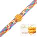 Ghasitaram Gifts Rakhi for Brother Rakhis Online - RM594 - Blue Thread Bracelet Rakhi with 200 GMS of Besan Barfi Rakhi Set with 200 gms of Besan Barfi